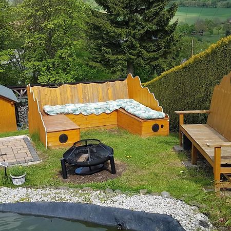 Waldhufenidyll Koenigswalde Im Erzgebirge Apartment Konigswalde Luaran gambar