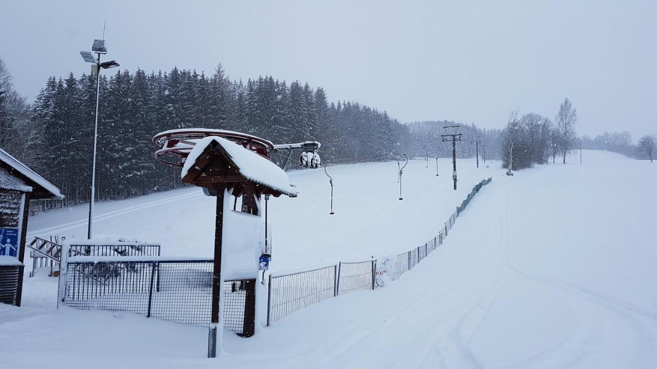 Waldhufenidyll Koenigswalde Im Erzgebirge Apartment Konigswalde Luaran gambar