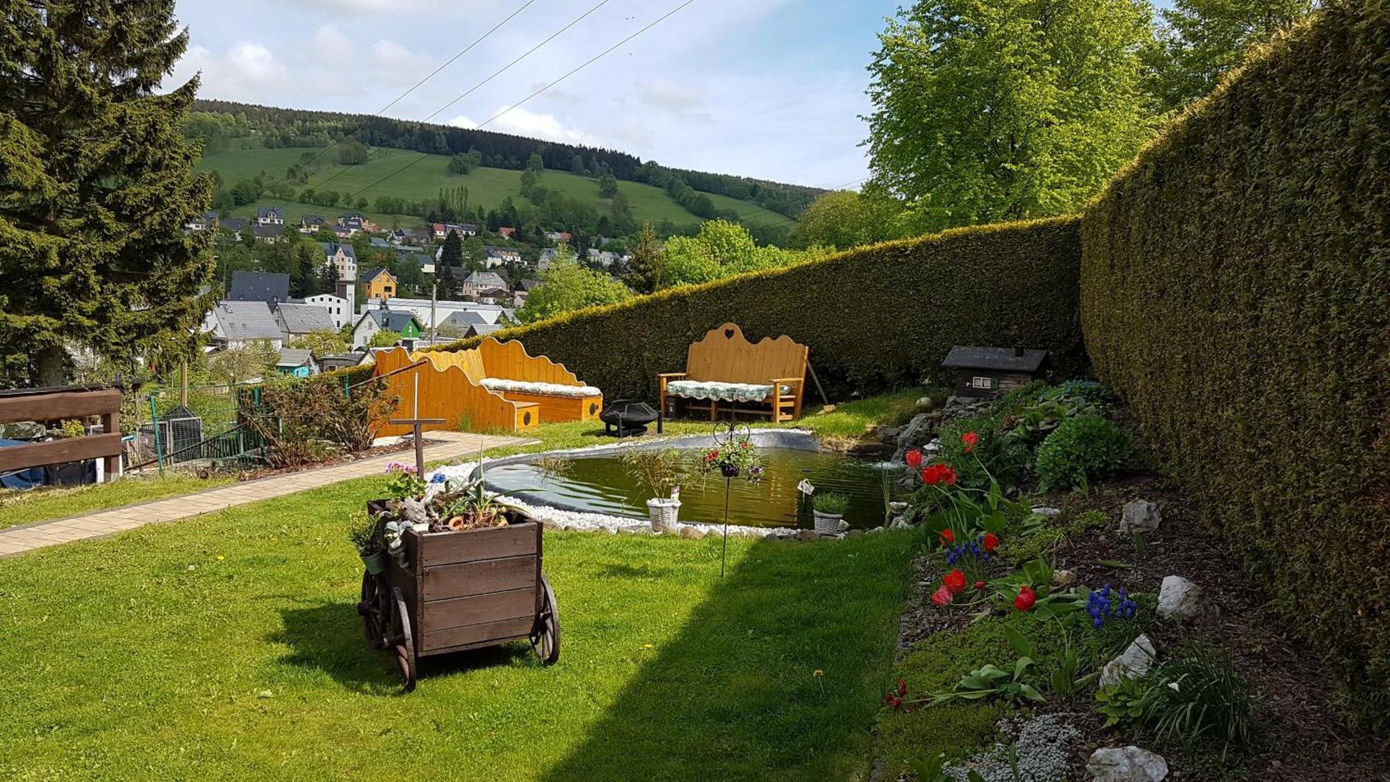 Waldhufenidyll Koenigswalde Im Erzgebirge Apartment Konigswalde Luaran gambar